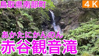 滝58.【赤谷観音滝】あかたにかんのんだき　鳥取県南部町