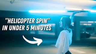 How to HELICOPTER SPIN | LIGHTSABER TUTORIAL