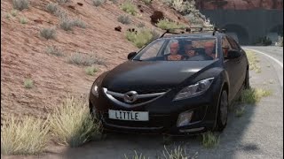 Beamng Drive  Mazda 6 + Dummy Version +  Crashtest+ Downloadlink