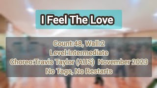 ❣️Demo/ I Feel The Love #linedance  #Intermediate  #올림픽공원 #한국스포츠문화예술협회 #강남문화재단 #세곡문화센터