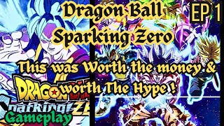 Dragon ball Sparking Zero:  S1 - EP 1 - This was Worth the money & worth The Hype ! Gameplay