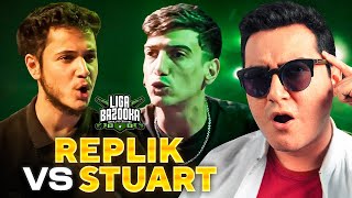 La batalla de rap MÁS POÉTICA Y FILOSÓFICA DEL AÑO | Replik vs Stuart (REACCIÓN - Batalla de rap)