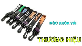 Móc Khóa Dây Vải Chữ Thương Hiệu Xe Máy