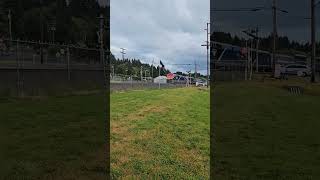 Amtrak #138 leads A14 on a gloomy Tuesday afternoon 5-28-24 #amtrak #train #railfanning