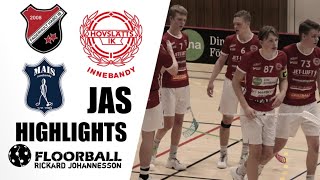 Highlights ”JAS” Fagerhult/Mullsjö - Hovslätt (Innebandy/Floorball)