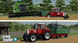 😱 Farming Simulator 22 😱 Pierwsze Prace Na Gospodarstwie 🤯 Żniwa Pszenicy 🔥 Gruberowanie Ścierniska