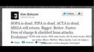 MegaUpload Voltará em 2012,diz Kim Dotcom no twitter