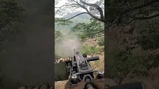 POV: Firing & Reloading The .50 CAL Browning Machine Gun!