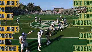 CFB25 dynasty with San Jose State S3W11 VS Colorado State! Let's go!