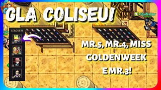 GLA COLISEU | LIGA H : MR.5, MR.4, MISS GOLDENWEEK E MR.3! - Grand Line Adventures #tibiribas