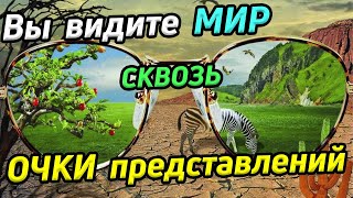 Вы видите мир сквозь очки своих представлений / Заблуждение