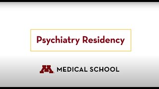 Psychiatry Residency