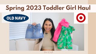 Spring 2023: Target + Old Navy Toddler Clothing Haul | Size 18 to 24 months | House of CasLla