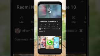 Redmi Note 12 vs Realme 10 - المقارنة هتصدمك ‼ #shorts