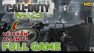 Call of Duty Modern Warfare 3 FULL Gameplay Walkthrough on VETERAN  - All Intel / No Commentary