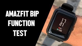 Amazfit Bip Function Test