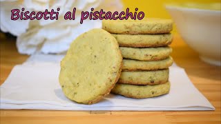 PASTA FROLLA al PISTACCHIO | BISCOTTI