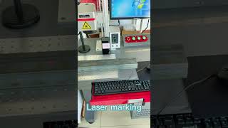 Fiber laser marking machine for metal