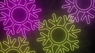 Snow Flakes New Year Royalty Free Motion Background  Christmas Background For Video Editing