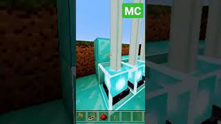 Minecraft Laser Door Build | #shorts