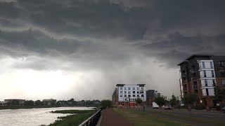 Strong thunderstorm (possibly severe) in Bayonne, New Jersey, USA | June 14, 2024