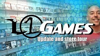 Retro Game Store tour and Update from L1 Games