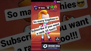 😎 #shorts #brawlstars #rank35 #blowup