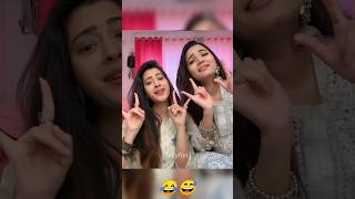 Hiba Nawab aka Jhanak masti with friend funny reel😂😅|#shorts #jhanak #krushalahuja #hibanawab