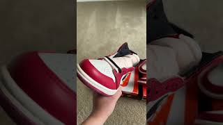 Air Jordan 1 Retro High OG 'Chicago Lost & Found’ Real vs Fake