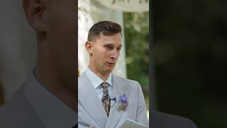 Emotional Groom Breaks Down In Tears During Wedding Vows