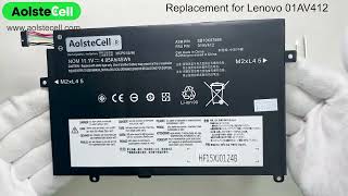 Replacement battery for Lenovo 01AV412 11.1V 45Wh 3 cells