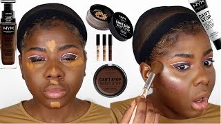 NYX CAN'T STOP WON'T STOP REVIEW| Powder, Foundation and  Concealer Review