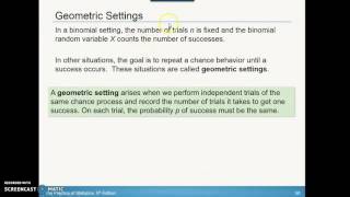 5.3 Binomial and Geometric Distributions Part 5