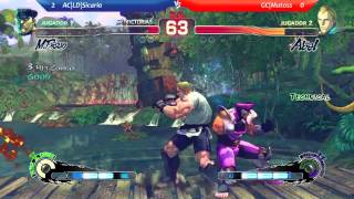 Campeonato Nacional USF4 - AC|LD|Sicario vs S4L|GC|Matoss