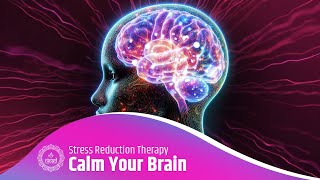 Calm Your Brain and Reduce Cortisol | Stress Reduction Therapy | Brain-Calming Music Therapy