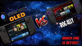 ROG ALLY X vs STEAM DECK OLED. Which one is BETTER?