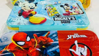 Ineer Steel Lunch Box To Buy-9837021521#shorts #steel #avengers #spiderman #mickeymouse #short #💯