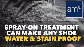 This Spray Completely Water And Stain Proofs And Shoes | Aspire