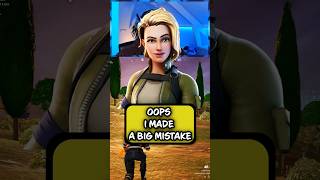 OOPS I Made A MISTAKE in FORTNITE !! 😨😨😨