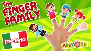 Finger Family Italiano filastrocca per bambini, La Famiglia delle Dita