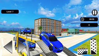 Police Cargo Ship and Transport Truck - Freight Transportation USA Police Cars 3D - Gameplay Android