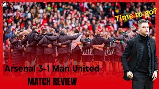 UWCL Qualification Gone?😤 United Punished At The Emirates😩 | Arsenal 3-1 Man United | Fan Review