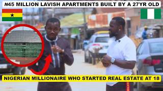 A 27YR OLD YOUNG NIGERIAN MILLIONAIRE BUILDING AFFORDABLE HOMES WORTH $28,000 A UNIT