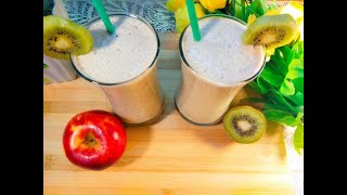 Apple Kiwi Milkshake | ice cream Milkshake | Kiwi milkshake | Summer drink recipe by cook with Asifa