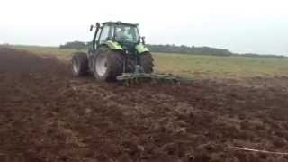 Tractor Deutz Fahr 165,7 Cincel 7 Video 2