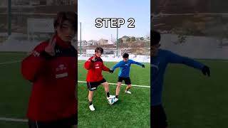 Neymar turn skill tutorial 🇧🇷😍😱 | A confusing skill | #short | #football |  #tutorial | #neymarjr |