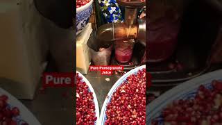 Freshly Made Pomegranate Juice | Street Food #shorts #youtubeshorts