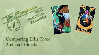 Ellis Tarot, 5th and 2nd ed. Comparison