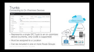 Trunks and Route Groups in Webex Calling