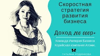 Мастер продаж в компании Атоми за 2 месяца. Скоростная стратегия развития команды